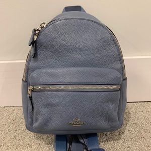 Coach Mini Charlie Backpack Baby Blue